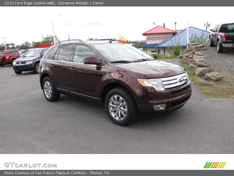 Cinnamon Metallic / Camel 2010 Ford Edge Limited AWD