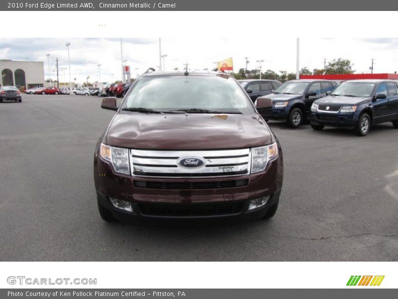 Cinnamon Metallic / Camel 2010 Ford Edge Limited AWD