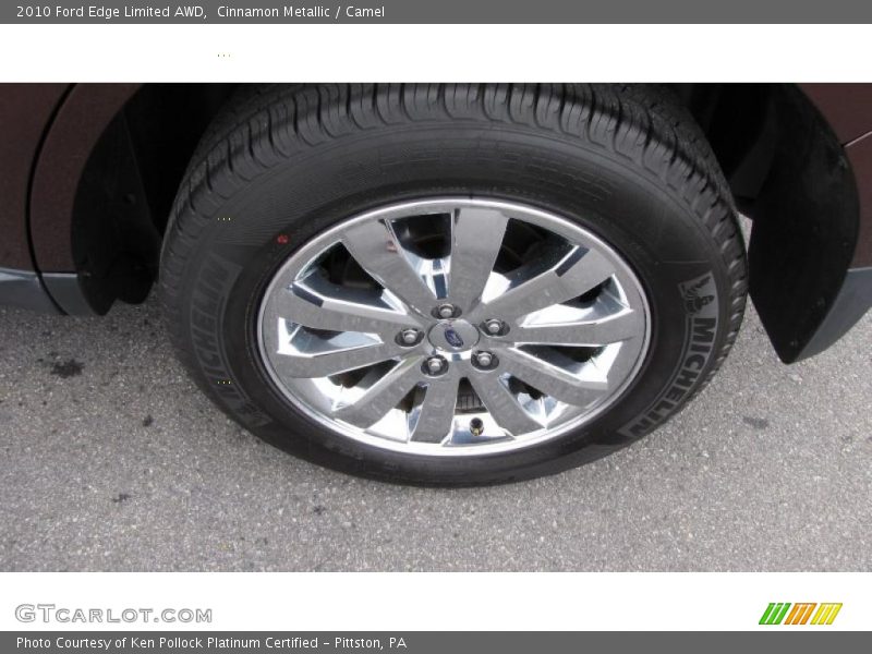 Cinnamon Metallic / Camel 2010 Ford Edge Limited AWD