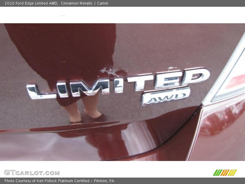Cinnamon Metallic / Camel 2010 Ford Edge Limited AWD