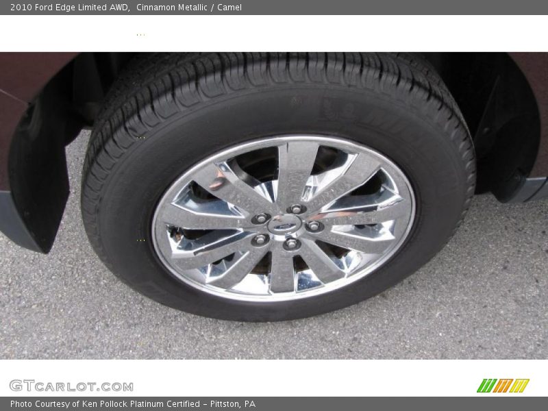 Cinnamon Metallic / Camel 2010 Ford Edge Limited AWD