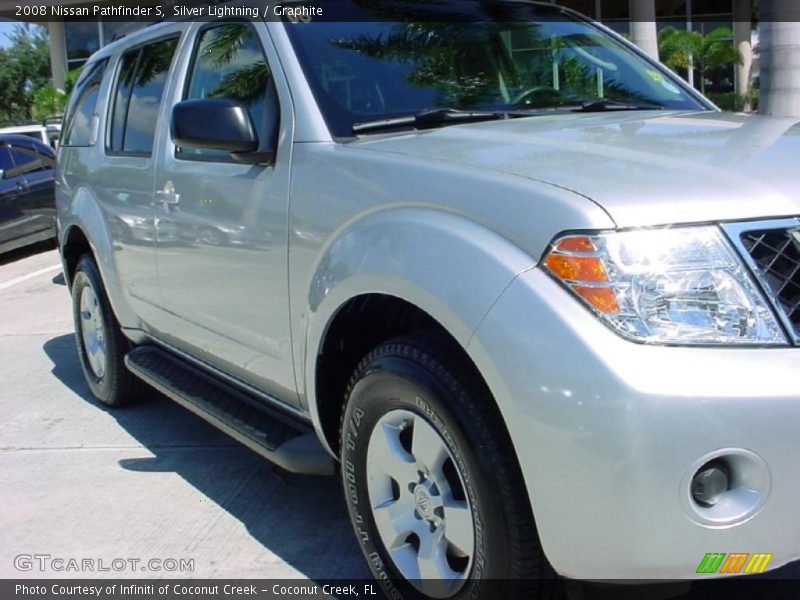 Silver Lightning / Graphite 2008 Nissan Pathfinder S