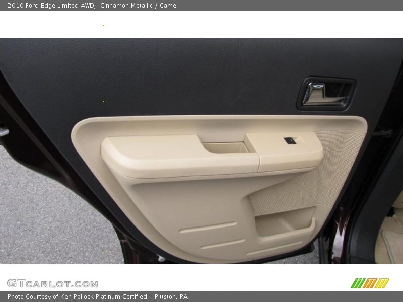 Cinnamon Metallic / Camel 2010 Ford Edge Limited AWD