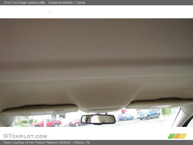 Cinnamon Metallic / Camel 2010 Ford Edge Limited AWD