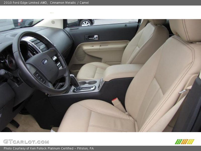 Cinnamon Metallic / Camel 2010 Ford Edge Limited AWD