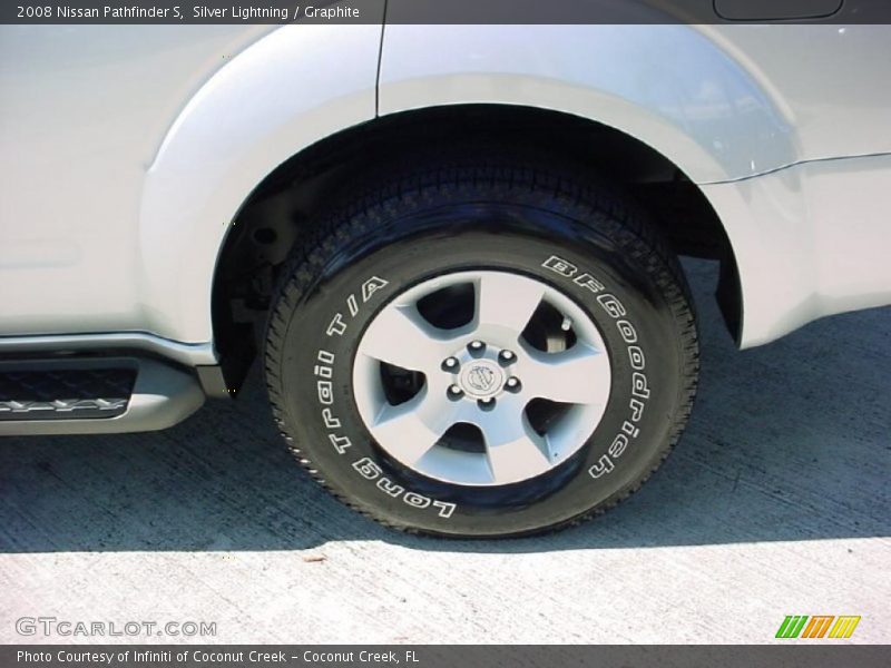Silver Lightning / Graphite 2008 Nissan Pathfinder S