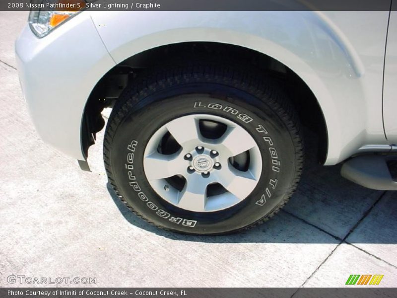 Silver Lightning / Graphite 2008 Nissan Pathfinder S