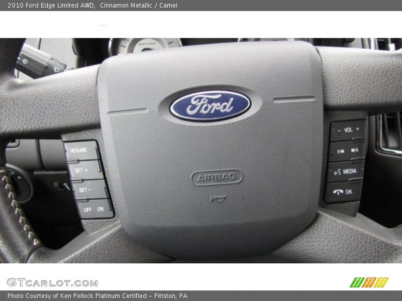 Cinnamon Metallic / Camel 2010 Ford Edge Limited AWD