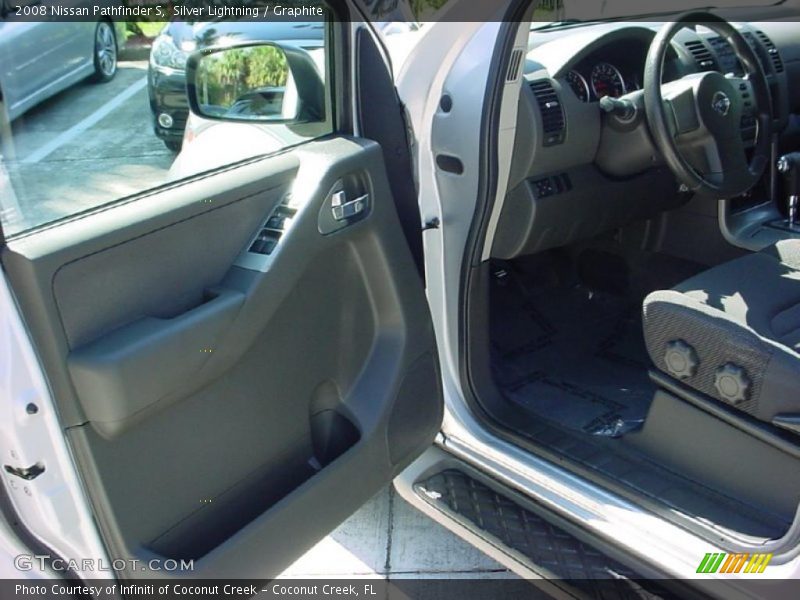 Silver Lightning / Graphite 2008 Nissan Pathfinder S