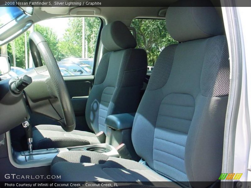 Silver Lightning / Graphite 2008 Nissan Pathfinder S