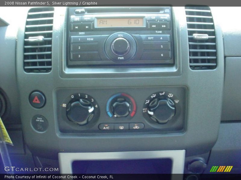 Silver Lightning / Graphite 2008 Nissan Pathfinder S
