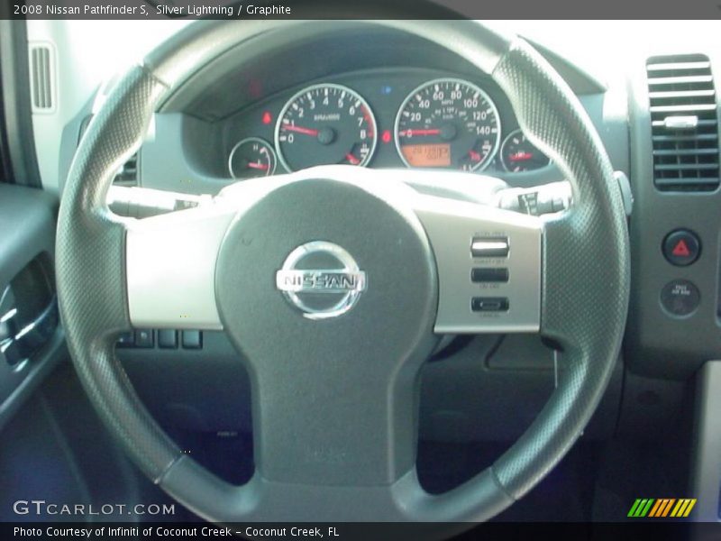 Silver Lightning / Graphite 2008 Nissan Pathfinder S