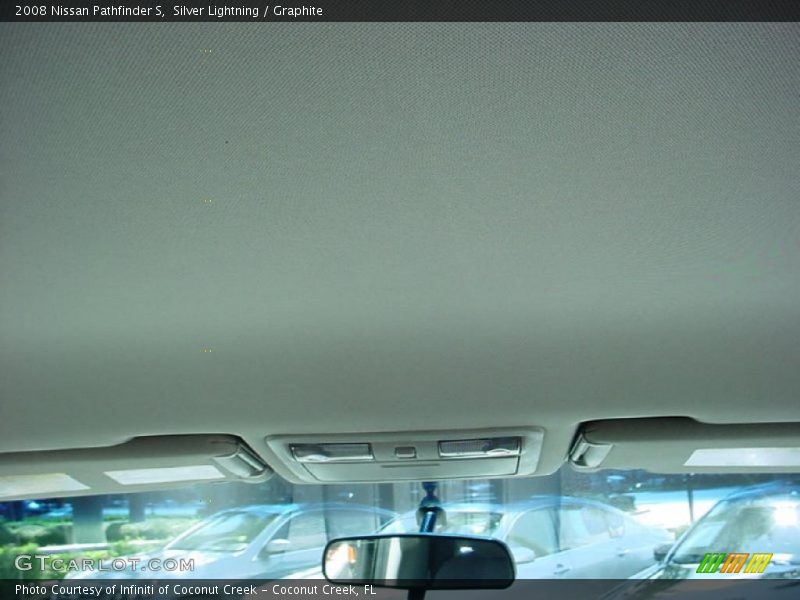 Silver Lightning / Graphite 2008 Nissan Pathfinder S