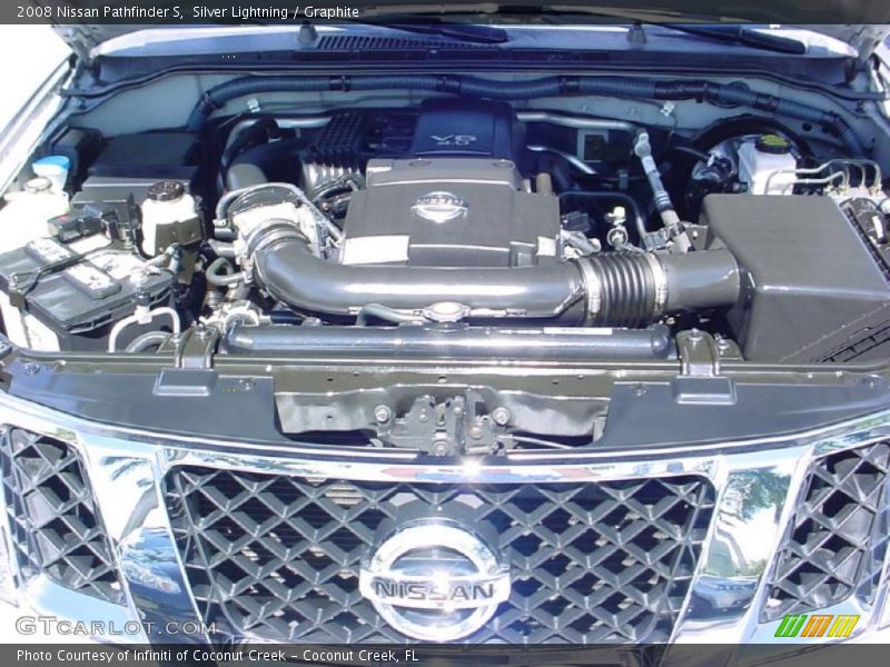 Silver Lightning / Graphite 2008 Nissan Pathfinder S