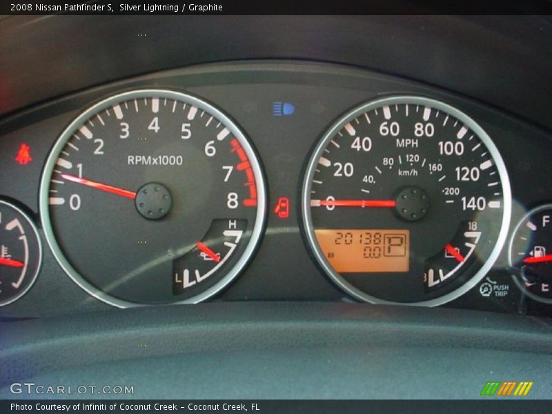 Silver Lightning / Graphite 2008 Nissan Pathfinder S