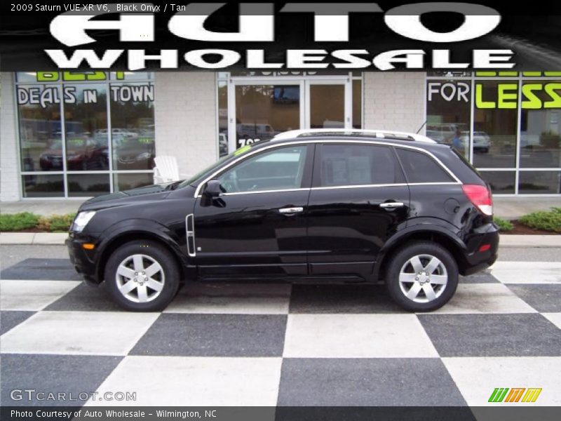 Black Onyx / Tan 2009 Saturn VUE XR V6