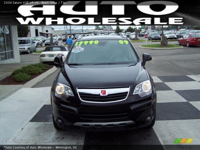 Black Onyx / Tan 2009 Saturn VUE XR V6