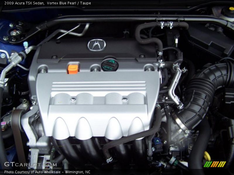 2009 TSX Sedan Engine - 2.4 Liter DOHC 16-Valve i-VTEC 4 Cylinder