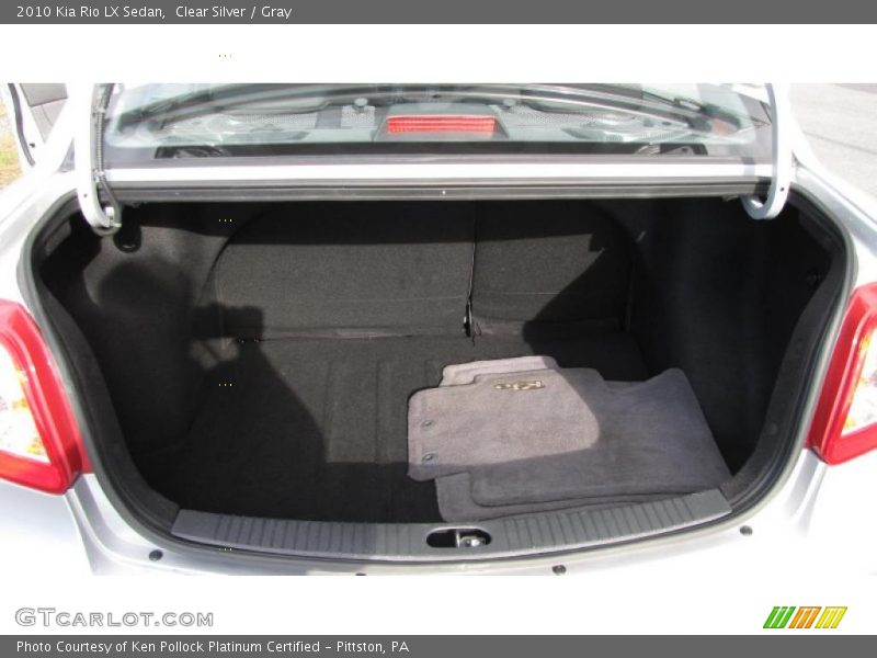 Clear Silver / Gray 2010 Kia Rio LX Sedan