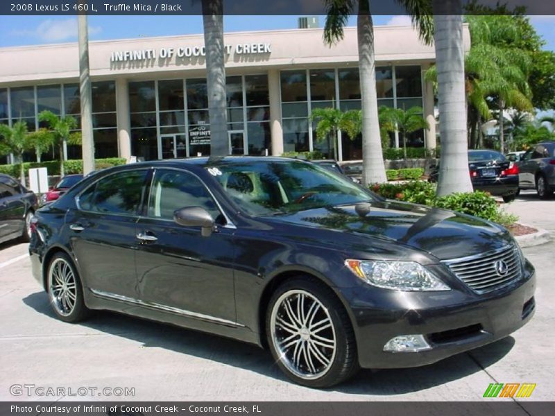 Truffle Mica / Black 2008 Lexus LS 460 L