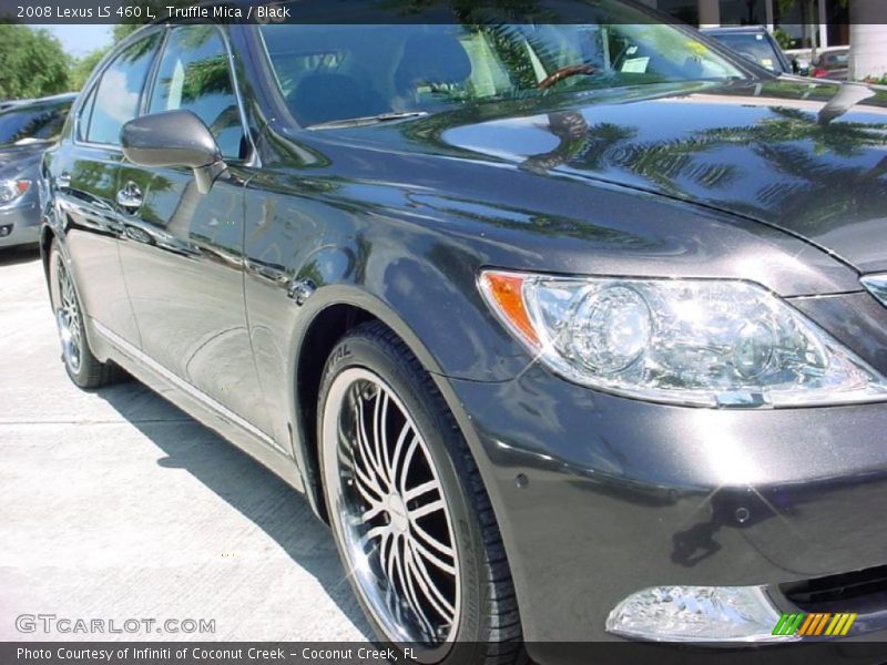 Truffle Mica / Black 2008 Lexus LS 460 L