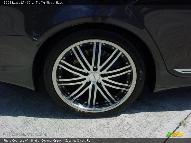 Truffle Mica / Black 2008 Lexus LS 460 L