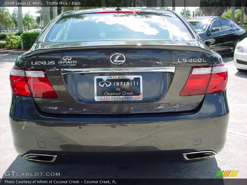 Truffle Mica / Black 2008 Lexus LS 460 L