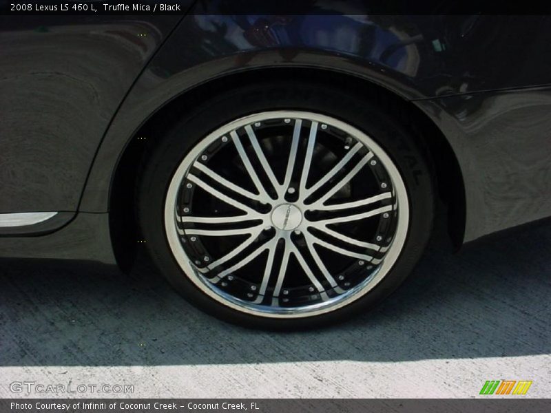 Truffle Mica / Black 2008 Lexus LS 460 L