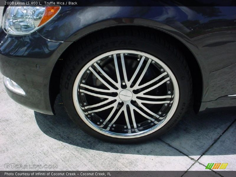 Truffle Mica / Black 2008 Lexus LS 460 L