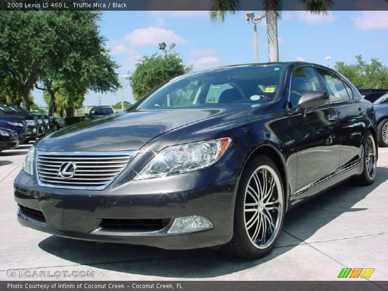 Truffle Mica / Black 2008 Lexus LS 460 L