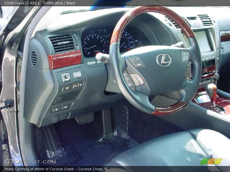 Truffle Mica / Black 2008 Lexus LS 460 L
