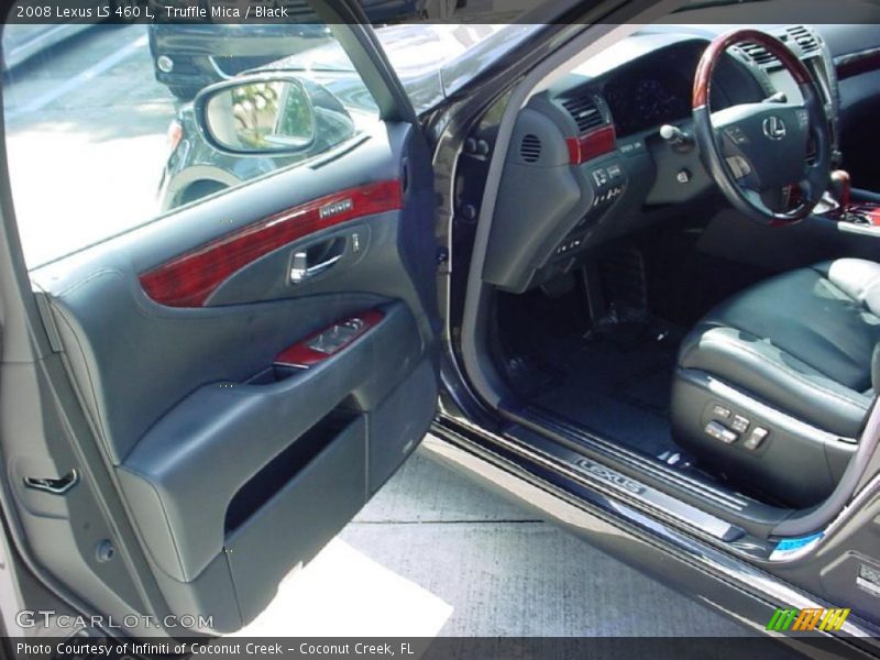 Truffle Mica / Black 2008 Lexus LS 460 L