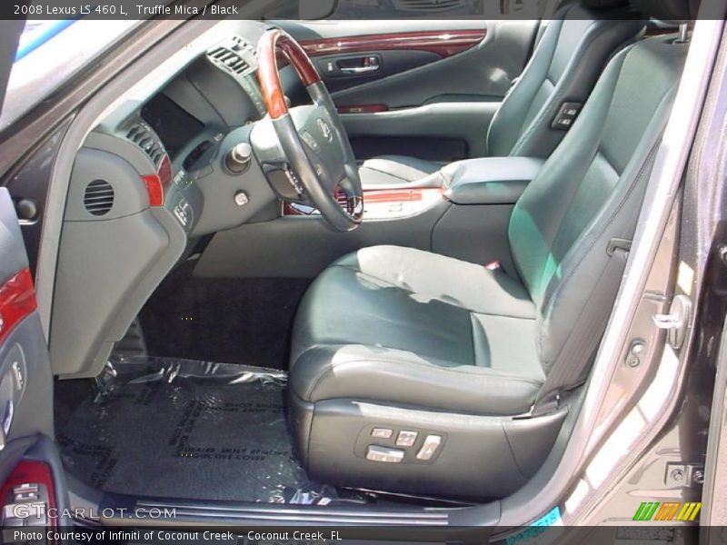 Truffle Mica / Black 2008 Lexus LS 460 L
