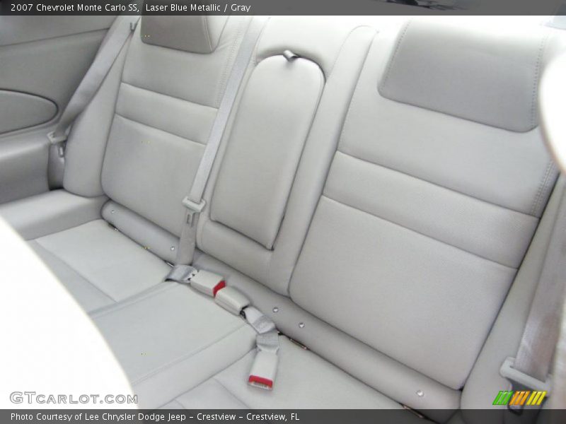 Laser Blue Metallic / Gray 2007 Chevrolet Monte Carlo SS