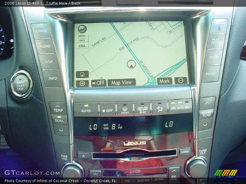 Truffle Mica / Black 2008 Lexus LS 460 L