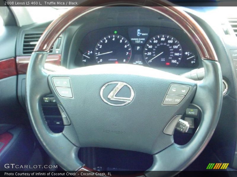 Truffle Mica / Black 2008 Lexus LS 460 L