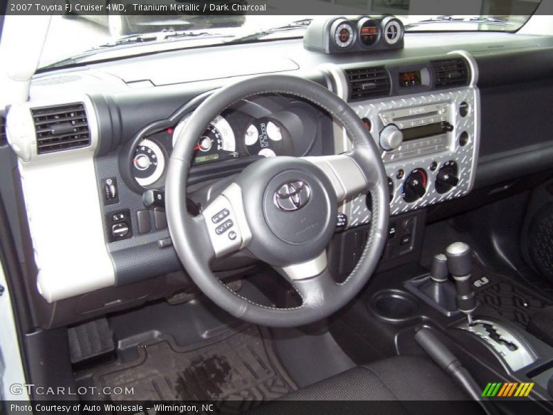  2007 FJ Cruiser 4WD Dark Charcoal Interior