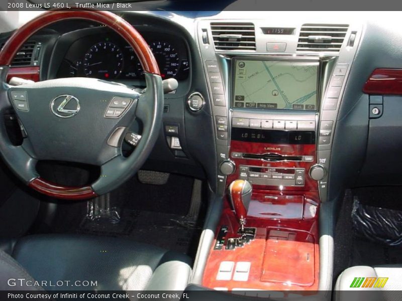 Truffle Mica / Black 2008 Lexus LS 460 L
