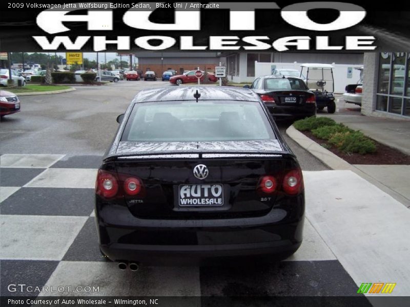Black Uni / Anthracite 2009 Volkswagen Jetta Wolfsburg Edition Sedan