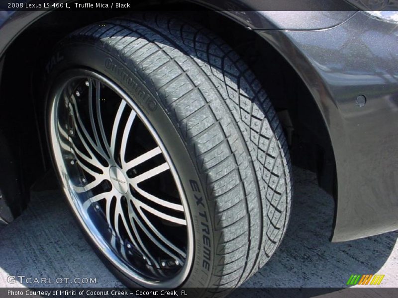 Truffle Mica / Black 2008 Lexus LS 460 L