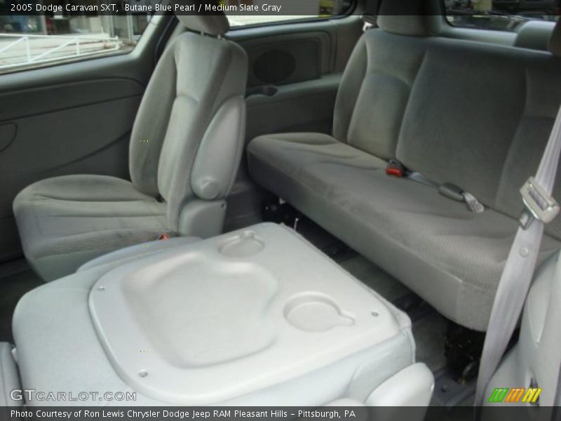Butane Blue Pearl / Medium Slate Gray 2005 Dodge Caravan SXT