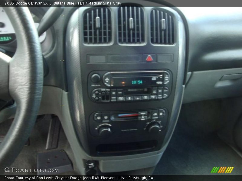 Butane Blue Pearl / Medium Slate Gray 2005 Dodge Caravan SXT