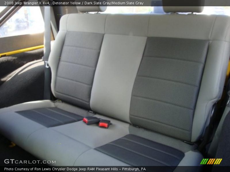 Detonator Yellow / Dark Slate Gray/Medium Slate Gray 2008 Jeep Wrangler X 4x4