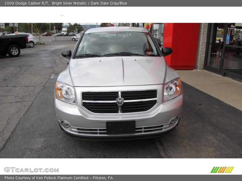 Bright Silver Metallic / Dark Slate Gray/Blue 2009 Dodge Caliber R/T