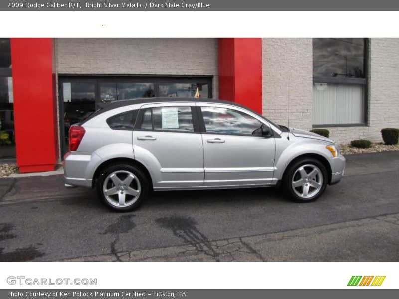 Bright Silver Metallic / Dark Slate Gray/Blue 2009 Dodge Caliber R/T