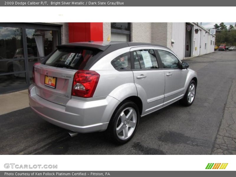 Bright Silver Metallic / Dark Slate Gray/Blue 2009 Dodge Caliber R/T
