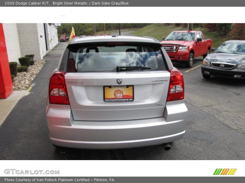 Bright Silver Metallic / Dark Slate Gray/Blue 2009 Dodge Caliber R/T