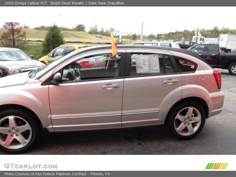 Bright Silver Metallic / Dark Slate Gray/Blue 2009 Dodge Caliber R/T