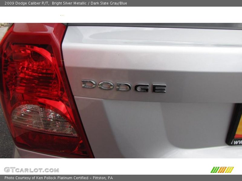 Bright Silver Metallic / Dark Slate Gray/Blue 2009 Dodge Caliber R/T