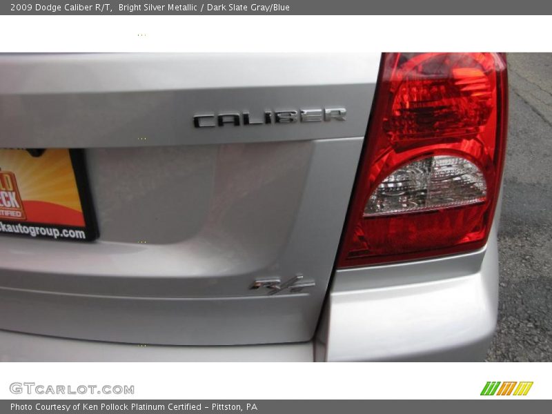 Bright Silver Metallic / Dark Slate Gray/Blue 2009 Dodge Caliber R/T